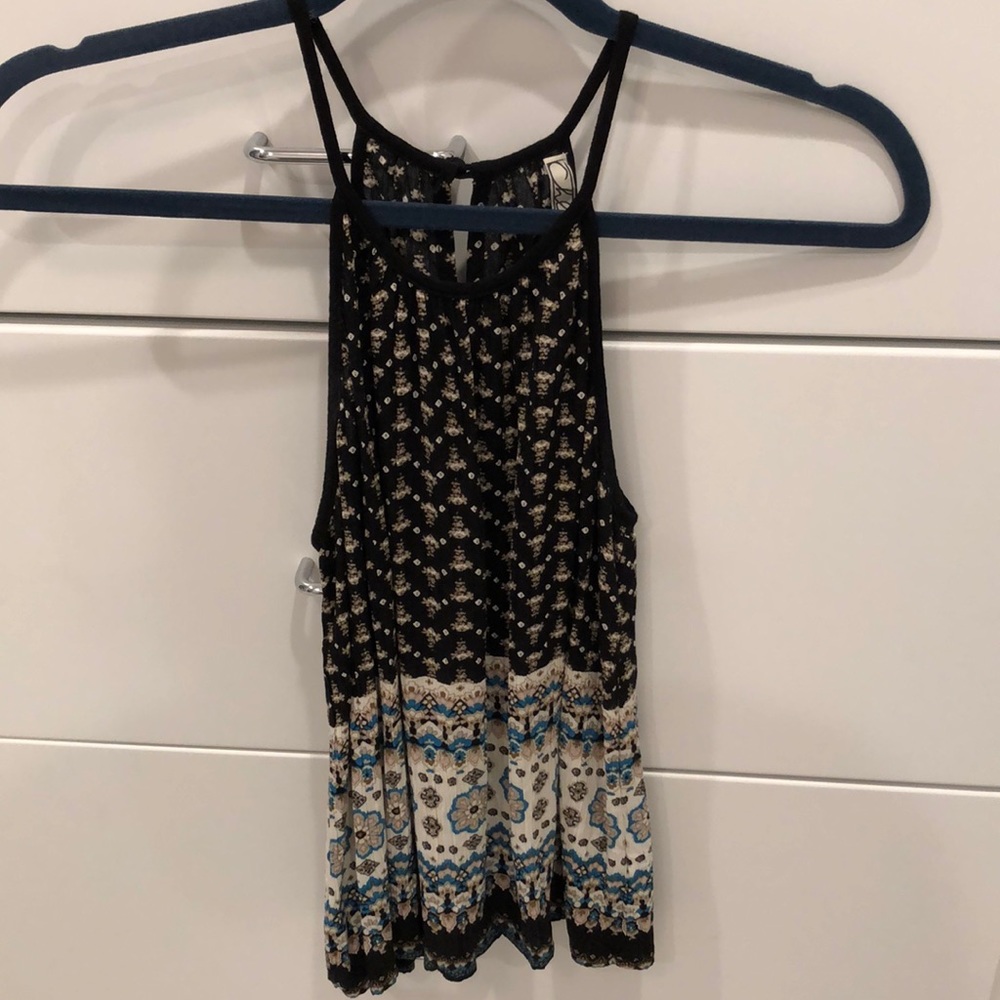 Floral tank top